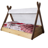 Детская кроватка с балдахином LION Инди Дуб Артизан/Дуб Ливорно (LION-041443)