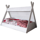 Детская кроватка с балдахином LION Инди Бетон Style (LION-041430)