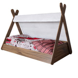 Детская кроватка с балдахином LION Инди Дуб Ливорно (LION-041448)