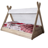 Детская кроватка с балдахином LION Инди Дуб Сонома трюфель (LION-041435)