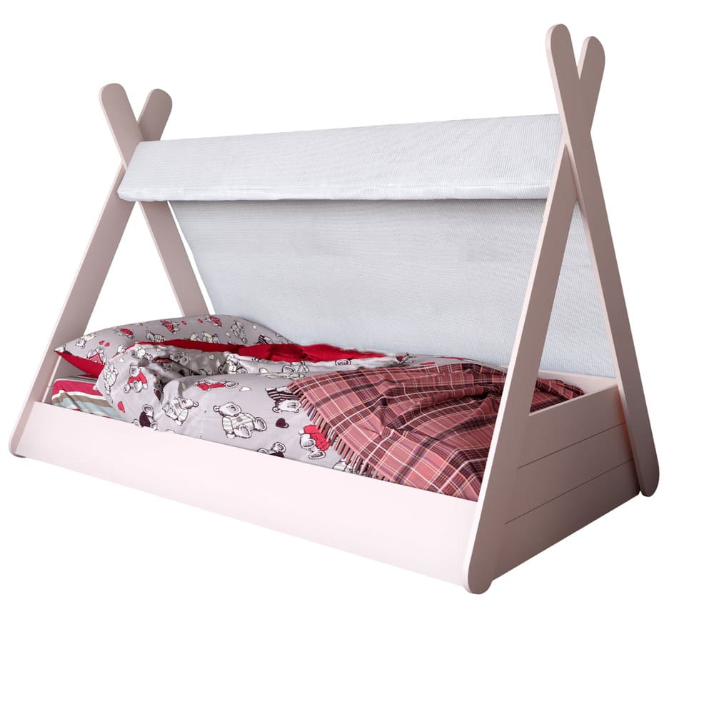 Детская кроватка с балдахином LION Инди Самоа дымчатый (LION-041440)