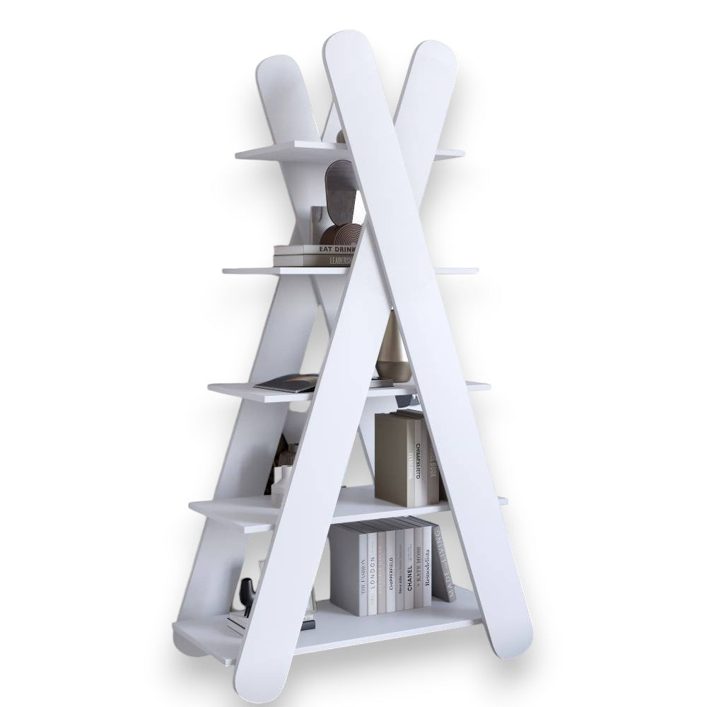 Стеллаж открытый с 5 полками LION Инди Нимфея Альба (LION-041601)