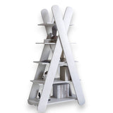 Стеллаж открытый с 5 полками LION Инди Бетон style (LION-041612)