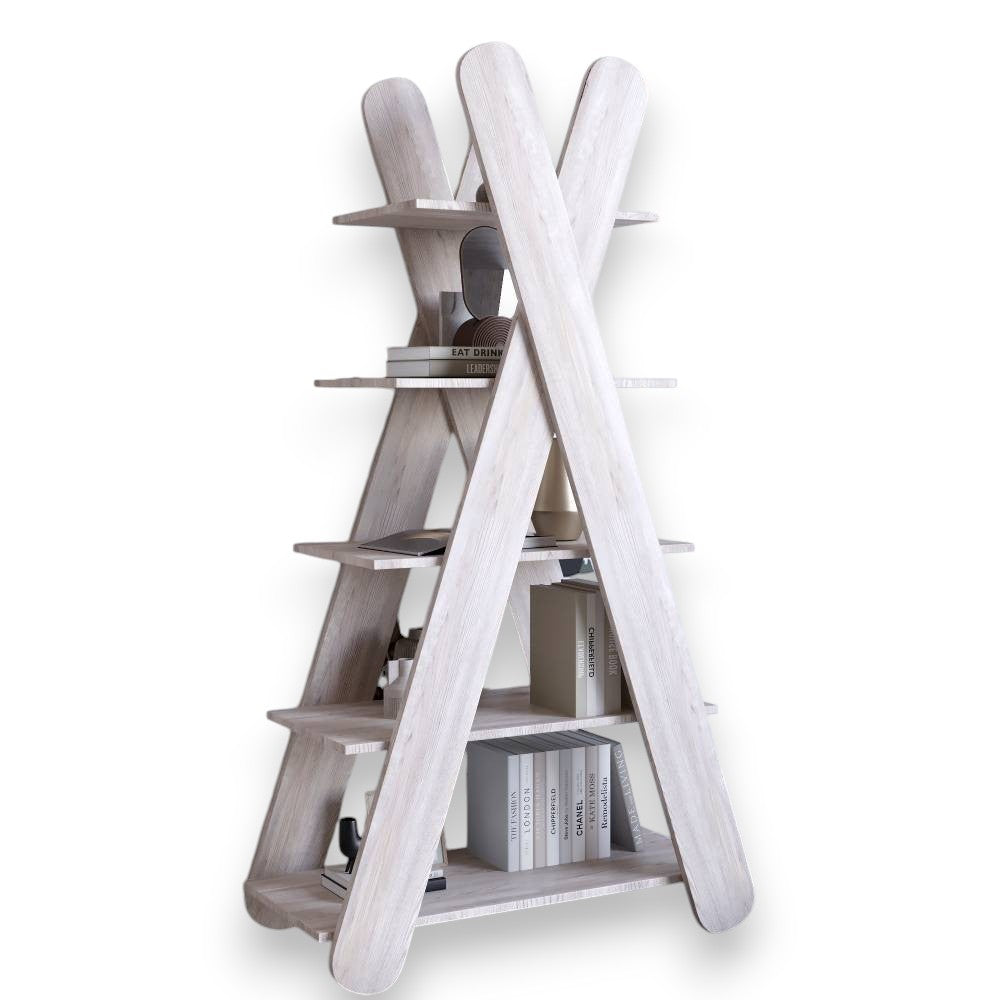 Стеллаж открытый с 5 полками LION Инди Самоа дымчатый (LION-041598)