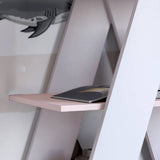 Стеллаж открытый с 5 полками LION Инди Дуб артизан (LION-041609)