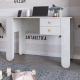 Письменный стол с 2-мя ящиками LION Инди Бетон Style (LION-041411)