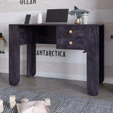 Письменный стол с 2-мя ящиками LION Инди Бетон темный (LION-041412)