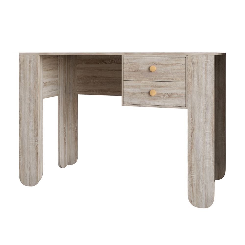 Письменный стол с 2-мя ящиками LION Инди Дуб Сонома (LION-041416)