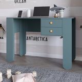 Письменный стол с 2-мя ящиками LION Инди Гранит серый (LION-041418)