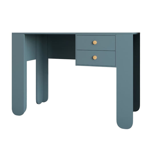 Письменный стол с 2-мя ящиками LION Инди Гранит серый (LION-041418)