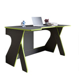 Стол геймерский LION Крид для компьютера и ноутбука 130х80х74,5 Антрацит/Зеленый (LION-041730)