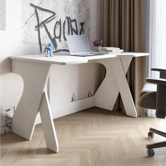 Стол геймерский LION Крид для компьютера и ноутбука 130х80х74,5 Бетон Style (LION-041715)