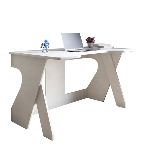 Стол геймерский LION Крид для компьютера и ноутбука 130х80х74,5 Бетон Style (LION-041715)