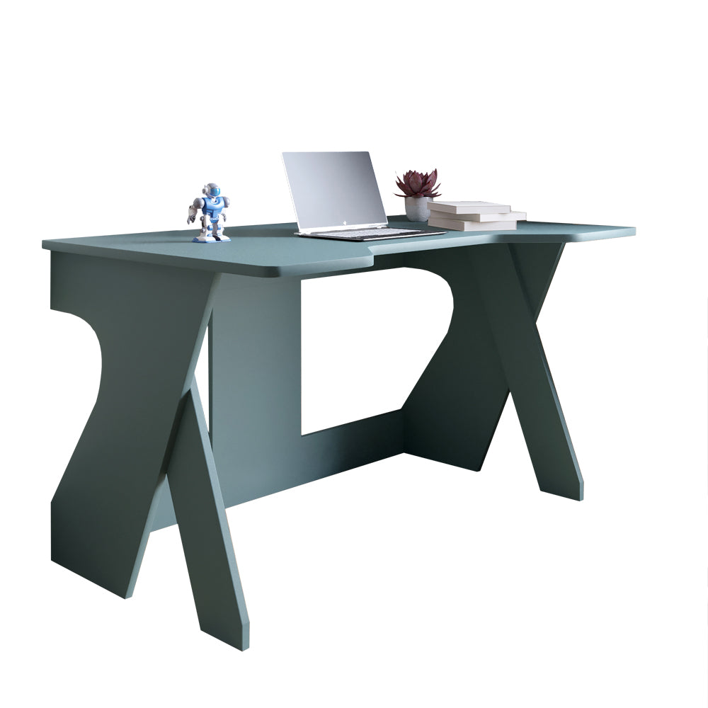 Стол геймерский LION Крид для компьютера и ноутбука 130х80х74,5 Гранит серый (LION-041718)