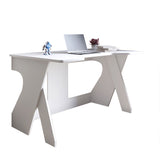 Стол геймерский LION Крид для компьютера и ноутбука 130х80х74,5 Нимфея Альба (белый) (LION-041725)