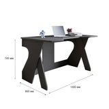 Стол геймерский LION Крид для компьютера и ноутбука 130х80х74,5 Бетон Style (LION-041715)