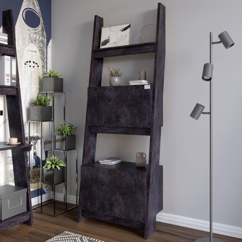 Модуль-1 с тумбами LION Линк Бетон темный (LION-041367)