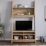 Модуль-2 с полкой для ТВ и тумбой LION Линк Дуб Ливорно (LION-042087)