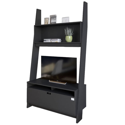 Модуль-2 с полкой для ТВ и тумбой LION Линк Антрацит (LION-042079)