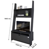 Модуль-2 с полкой для ТВ и тумбой LION Линк Гранит серый (LION-042090)