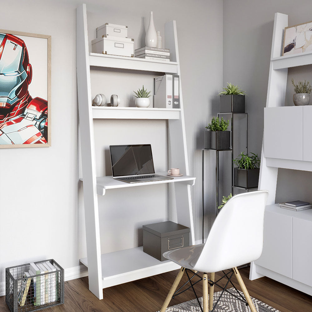 Модуль-3 со столом и полками LION Линк Нимфея Альба (LION-042101)