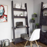 Модуль-3 со столом и полками LION Линк Бетон темный (LION-042109)