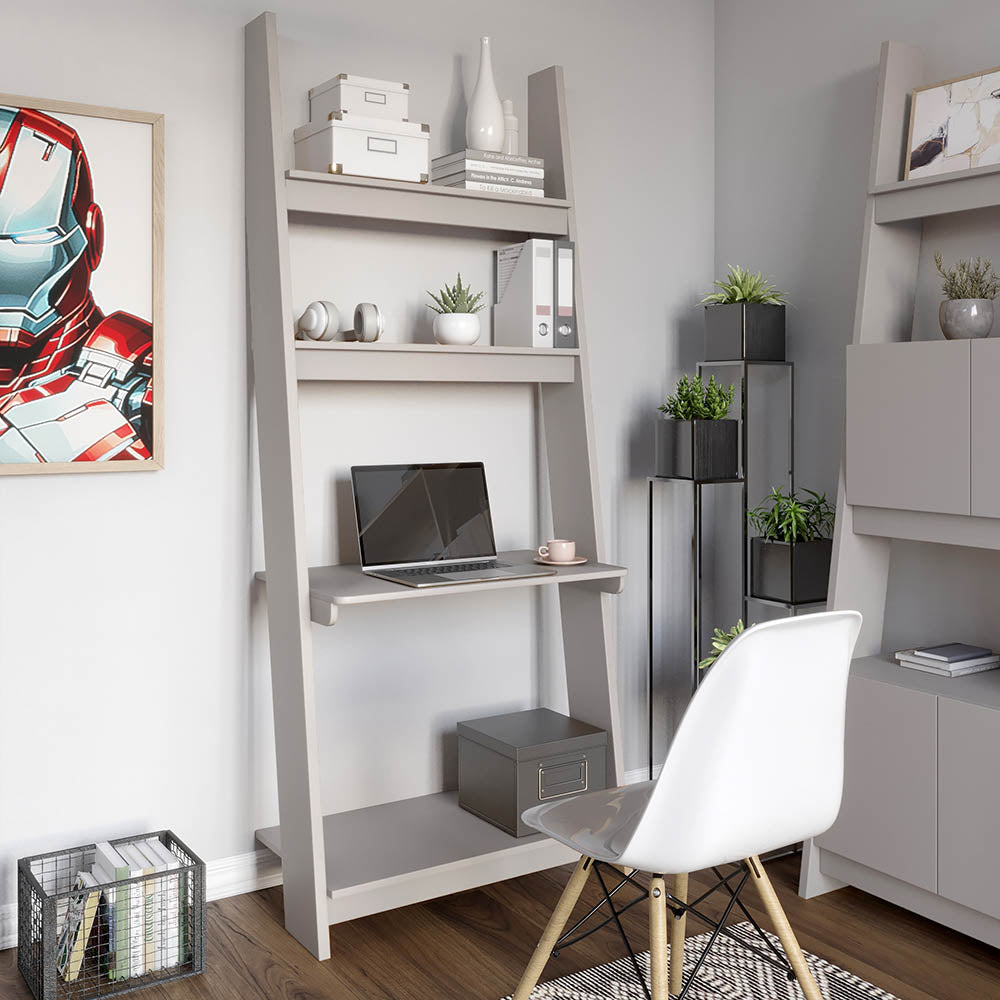 Модуль-3 со столом и полками LION Линк Кашемир (LION-042102)