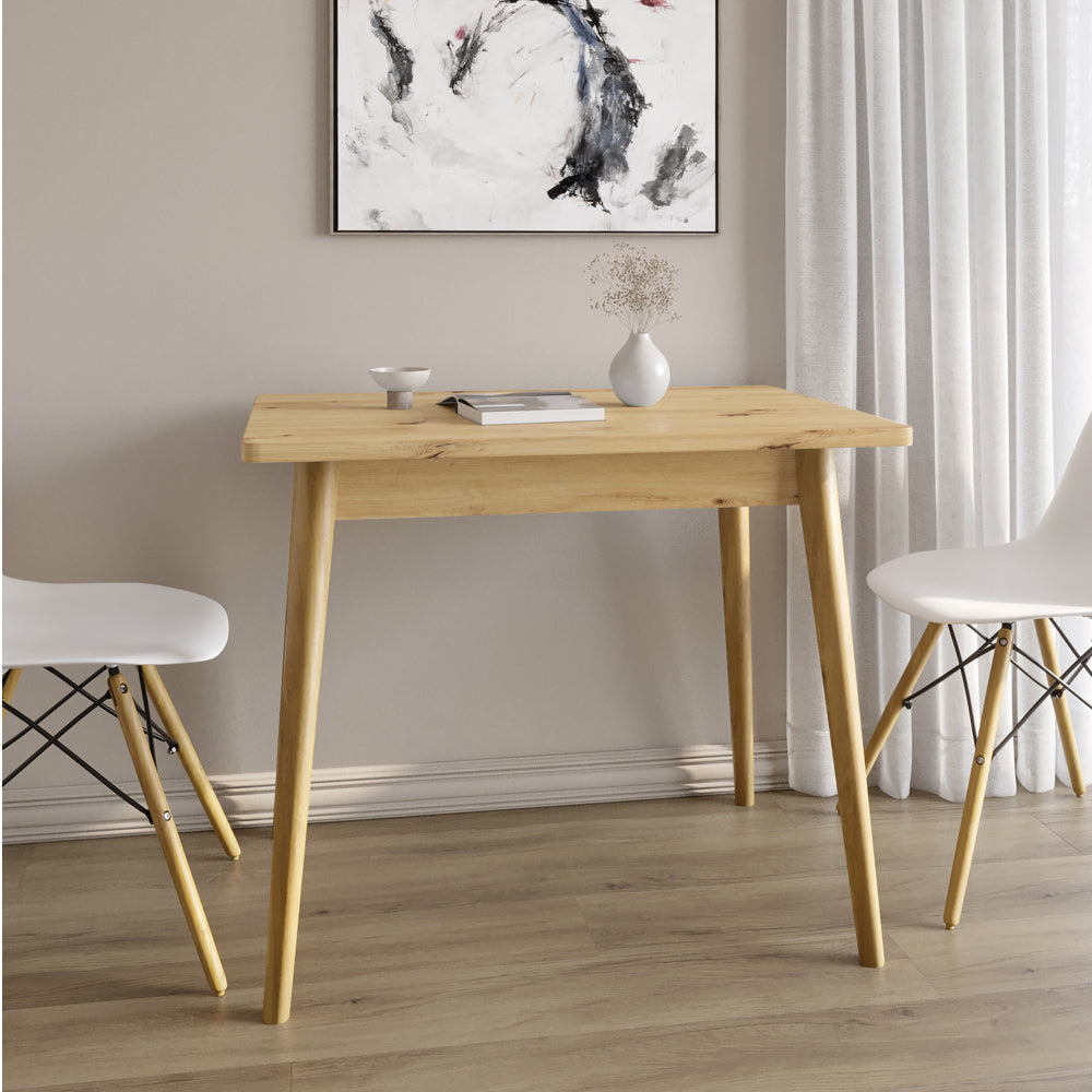 Обеденный стол LION Маями-2 деревянные ножки Дуб артизан (LION-041168)