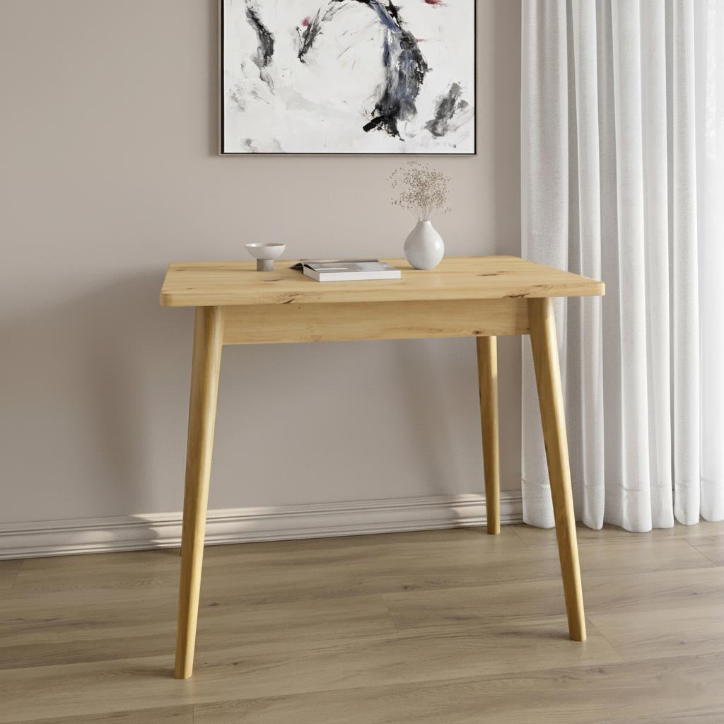 Обеденный стол LION Маями-2 деревянные ножки Дуб артизан (LION-041168)