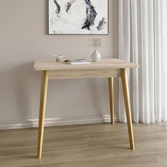 Обеденный стол LION Маями-2 деревянные ножки Дуб сонома (LION-041187)