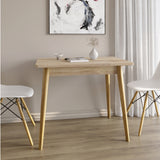 Обеденный стол LION Маями-2 деревянные ножки Дуб сонома трюфель (LION-041160)