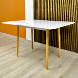 Деревянный раскладной обеденный стол LION Маями-3 Дуб ливорно 90х60/90х120 (LION-041268)