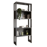 Модуль-6 стеллаж полки без фасадов LION Нобу Антрацит (LION-042214)