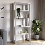 Модуль-6 стеллаж полки без фасадов LION Нобу Нимфея Альба (LION-042228)