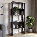 Модуль-6 стеллаж полки без фасадов LION Нобу Бетон темный (LION-042220)