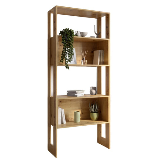 Модуль-6 стеллаж полки без фасадов LION Нобу Дуб Артизан (LION-042222)