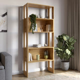 Модуль-6 стеллаж полки без фасадов LION Нобу Дуб Артизан (LION-042222)