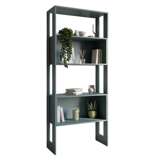 Модуль-6 стеллаж полки без фасадов LION Нобу Гранит серый (LION-042226)