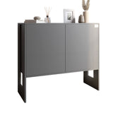 Комод-1 2-х дверный LION Нобу 90х34х80 см Антрацит (LION-042215)