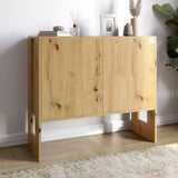 Комод-1 2-х дверный LION Нобу 90х34х80 см Дуб Артизан (LION-042262)