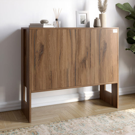 Комод-1 2-х дверный LION Нобу 90х34х80 см Дуб Ливорно (LION-042263)