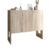 Комод-1 2-х дверный LION Нобу 90х34х80 см Дуб Сонома (LION-042264)