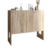 Комод-1 2-х дверный LION Нобу 90х34х80 см Дуб Сонома трюфель (LION-042265)