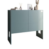 Комод-1 2-х дверный LION Нобу 90х34х80 см Гранит серый (LION-042266)