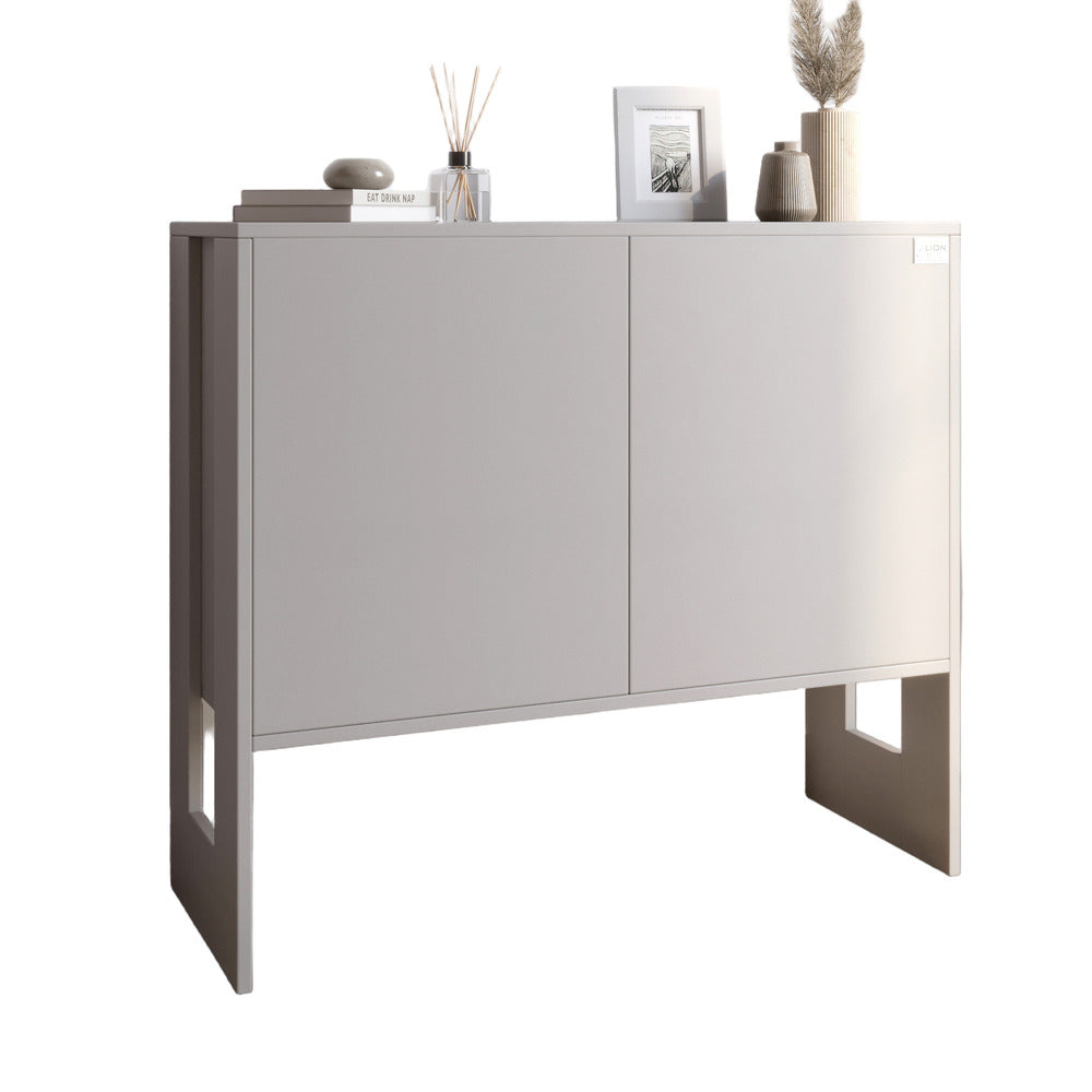 Комод-1 2-х дверный LION Нобу 90х34х80 см Кашемир (LION-042267)