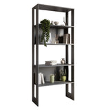 Модуль-1 стеллаж полки LION Нобу Антрацит (LION-042216)