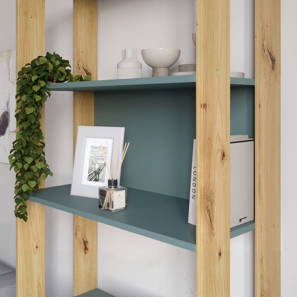 Модуль-1 стеллаж полки LION Нобу Нимфея Альба (LION-042411)