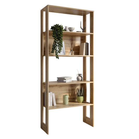 Модуль-1 стеллаж полки LION Нобу Дуб Аппалачи (LION-042387)