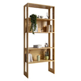 Модуль-1 стеллаж полки LION Нобу Дуб Артизан (LION-042388)