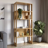 Модуль-1 стеллаж полки LION Нобу Дуб Артизан (LION-042388)